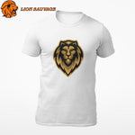 T-shirt Lion Valeur en coton
