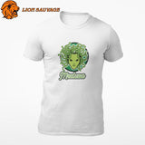 T-shirt Serpent Vert Médusa en coton