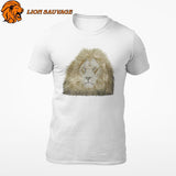 T-shirt Tête de Lion Histoire en coton