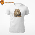 Tee Shirt Blanc Lion