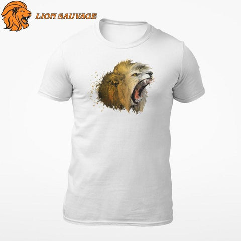 Tee Shirt Imprime Roi Lion
