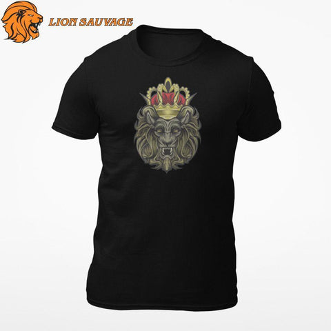Tee Shirt Lion Couronne Precieuse