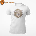 Tee Shirt Lion Hipster