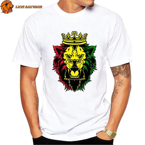 Tee Shirt Lion Rasta
