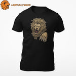 Tee Shirt Lion Taniere Noir
