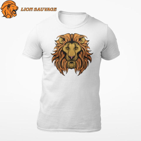 Tee Shirt Roi Lion Blanc