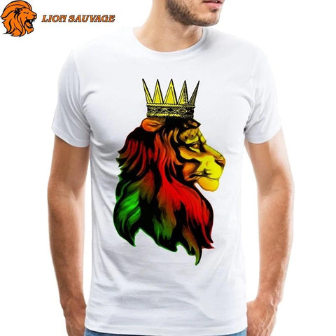 Tee Shirt Roi Lion du Royaume en coton