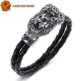 Bracelet Lion Noir 