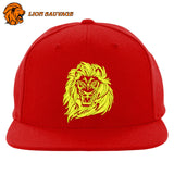 Snapback Lion Antique rouge 