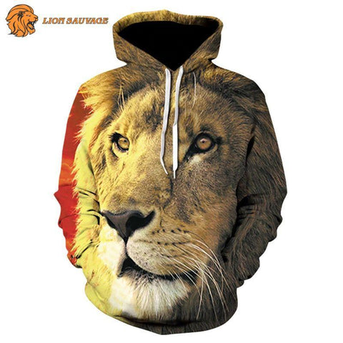 Sweat-shirt Lion Dominant